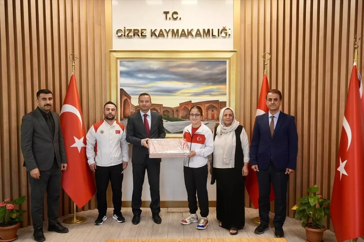 Cizre’den Altın Madalyaya Ödül