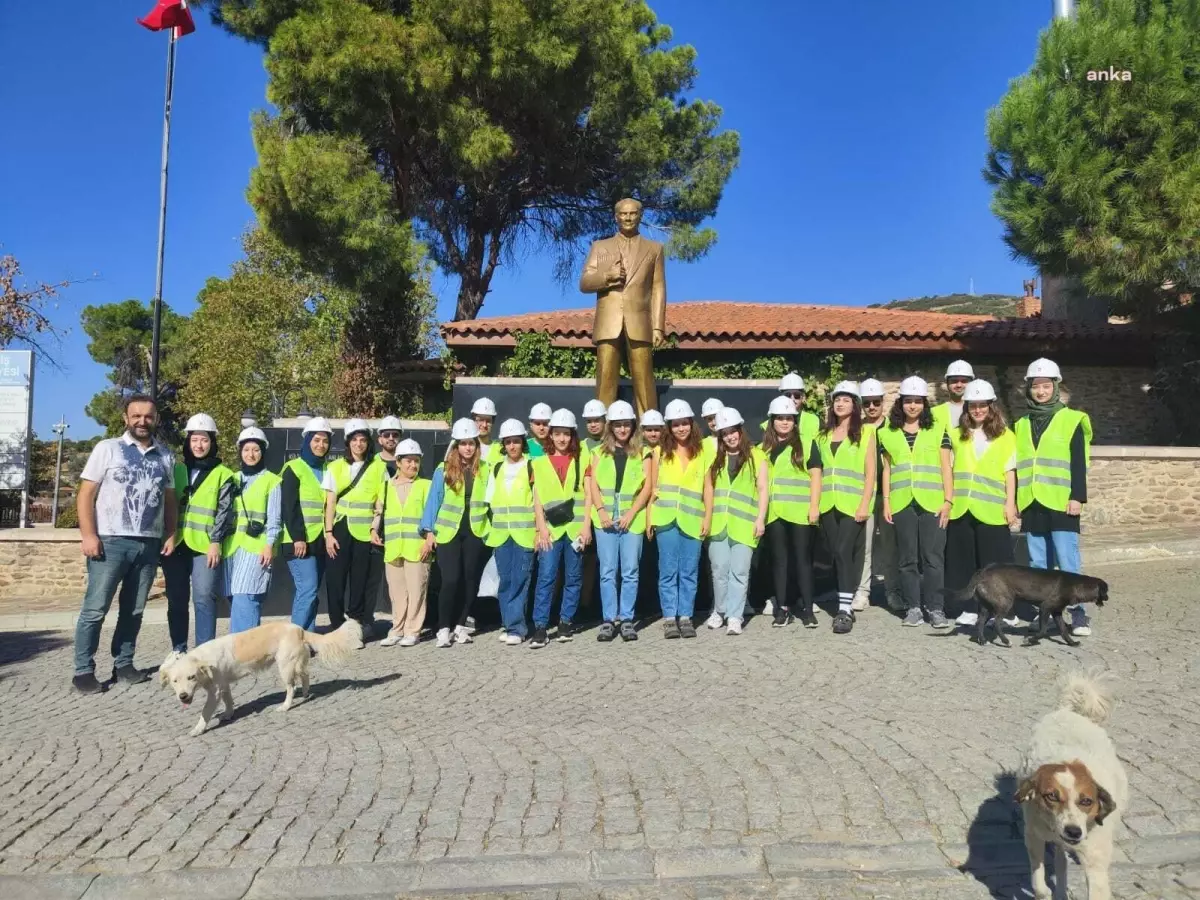KTÜN Mimarlık Öğrencileri, Ödemiş’te Restorasyon Projeleri Üzerinde Çalışıyor
