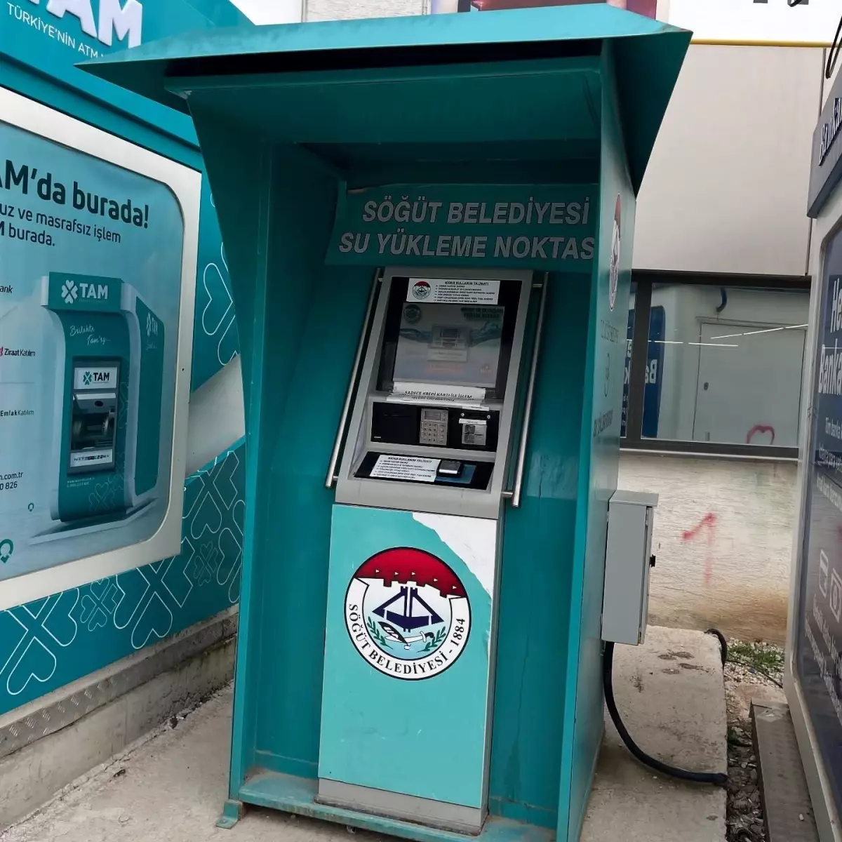 Söğüt’te Kredi Kartlı Su Yükleme Cihazı Onarıldı